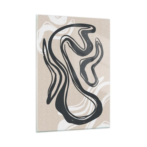 Tablou pe sticlă - Expresie multiplicată - 50x70 cm