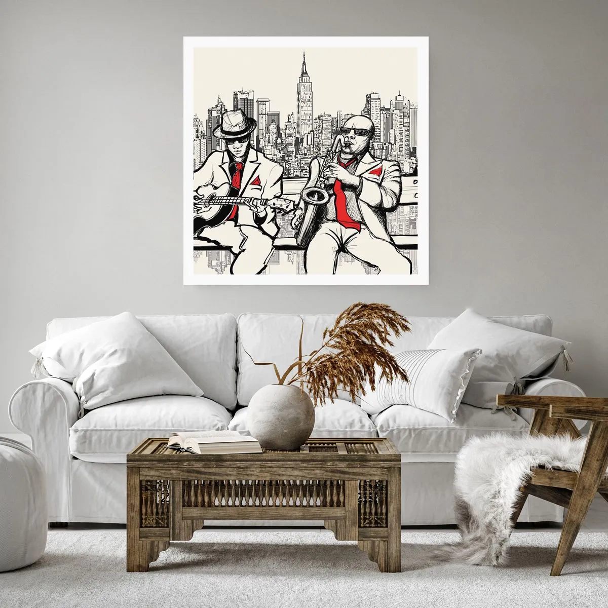 Poster - Improvizație la New York - 50x50 cm