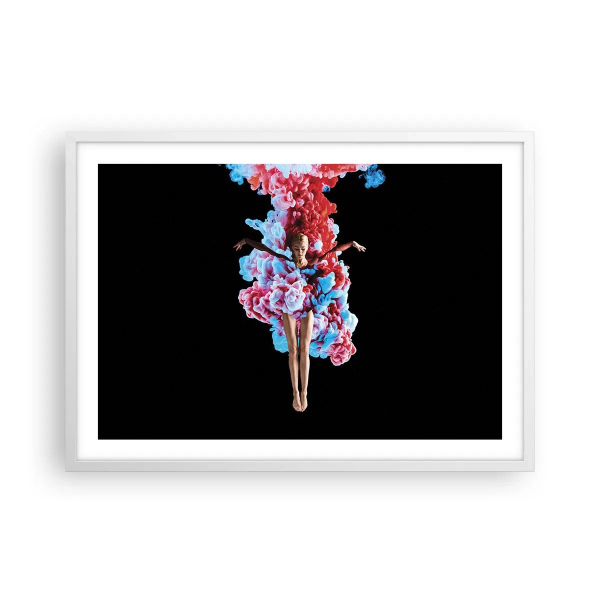 Poster în ramă albă - În plină înflorire - 70x50 cm