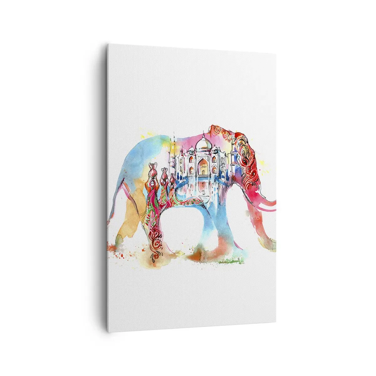 Tablou pe pânză - India - aura iubirii - 80x120 cm