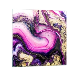 Tablou pe sticlă - Un moment în culise - 50x50 cm