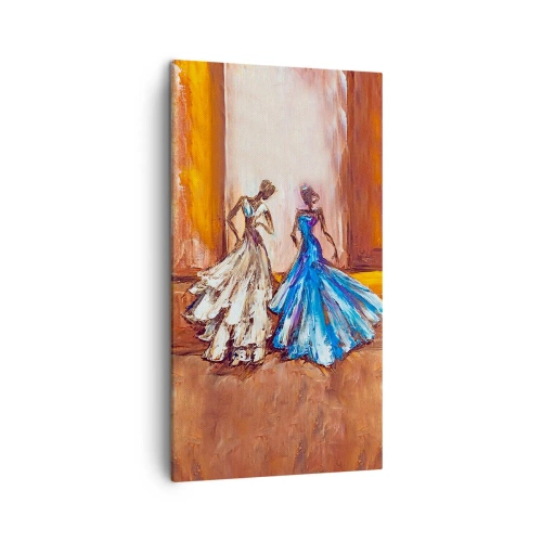 Tablou pe pânză - Duetul fermecător - 45x80 cm
