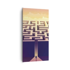 Tablou pe pânză - Momentul deciziei - 65x120 cm