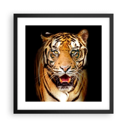 Poster în ramă neagră - Sălbăticia inimii - 40x40 cm