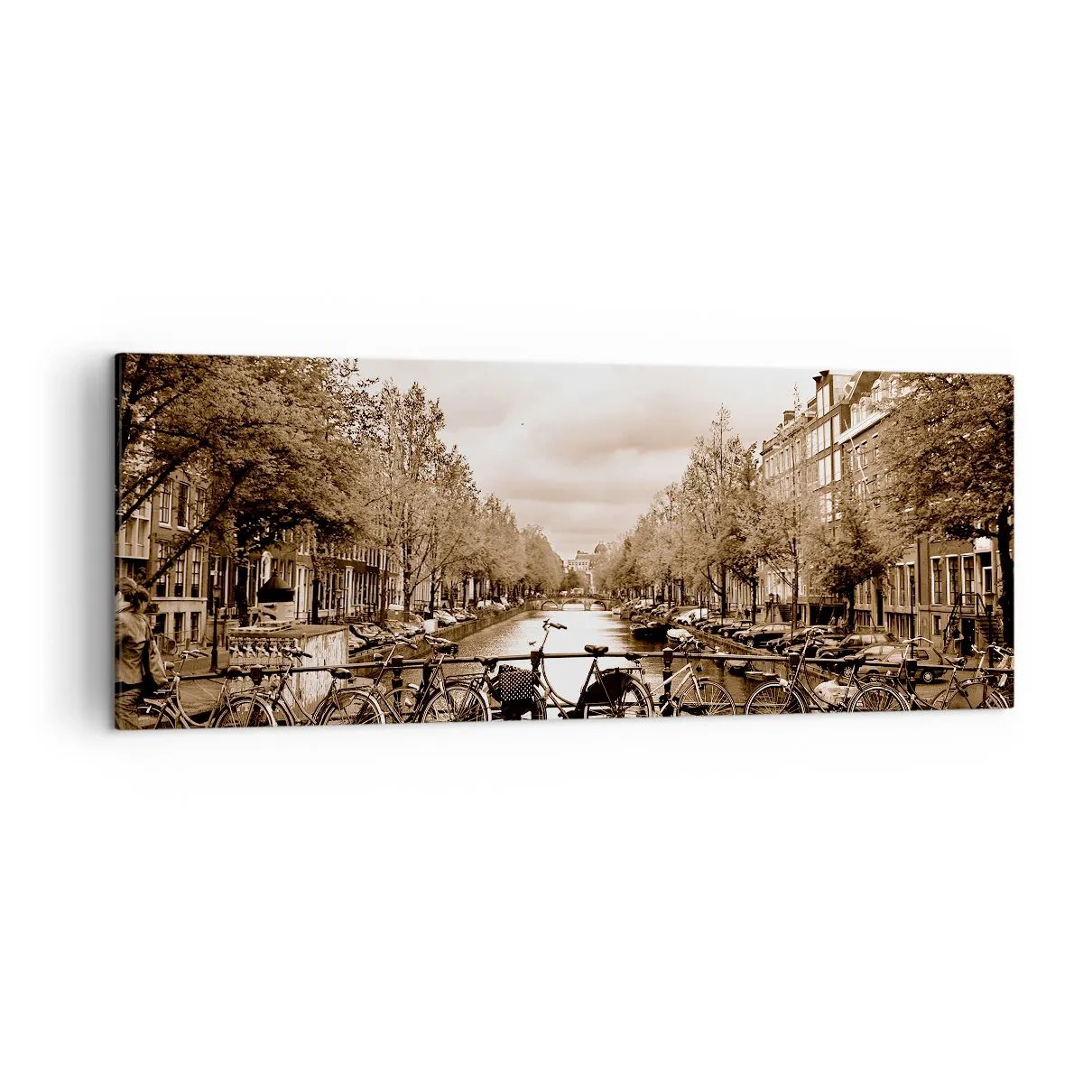 Tablou pe pânză - Atmosfera olandeză - 140x50 cm