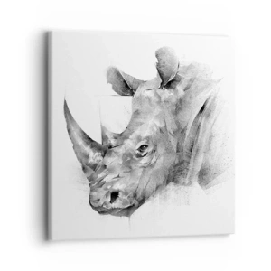 Tablou pe pânză - Portret african - 30x30 cm