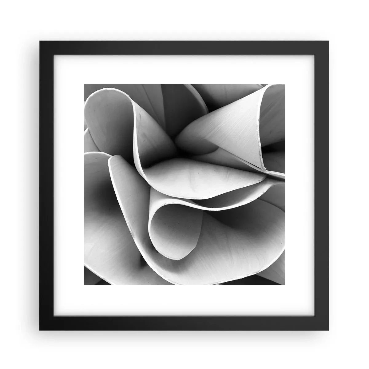 Poster în ramă neagră - Se întâmplă în spațiu - 30x30 cm