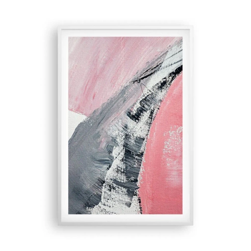 Poster în ramă albă - Compoziție adaptată - 61x91 cm