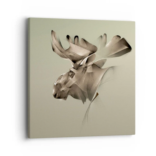 Tablou pe pânză - Puterea blândă a calmului - 40x40 cm