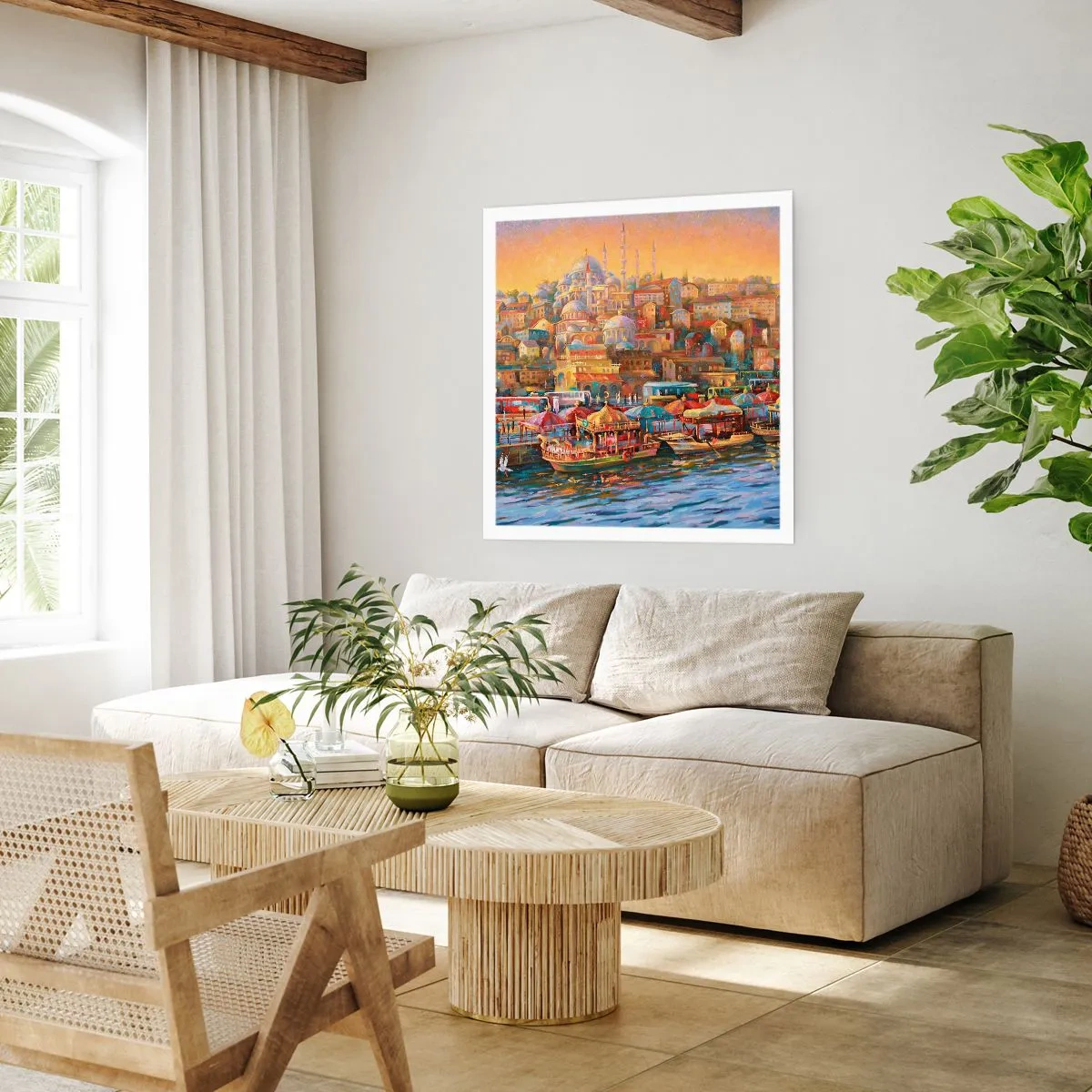 Poster - O poveste din Istanbul - 50x50 cm