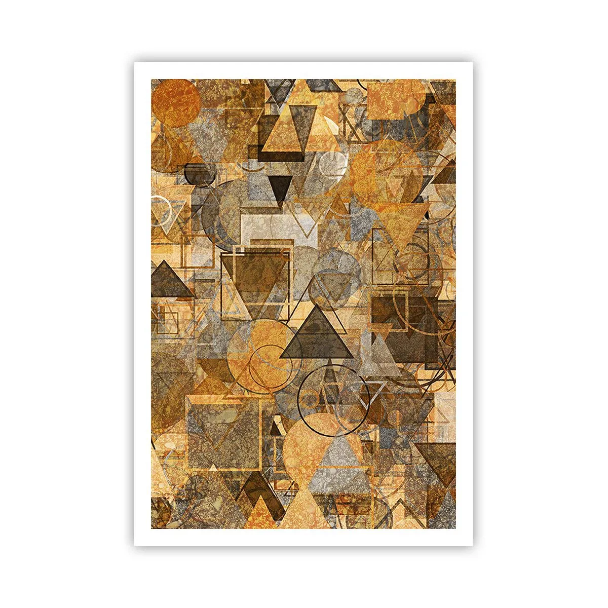 Poster - Lumea băgată în formă - 70x100 cm