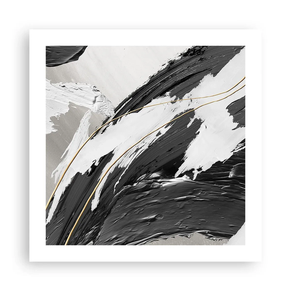 Poster - Abstracție cu fler - 50x50 cm