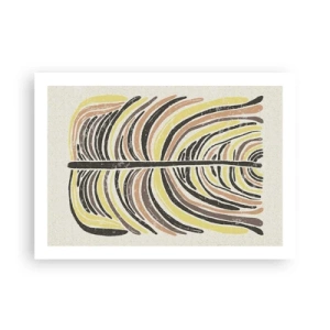 Poster - Abstracția plină de viață - 70x50 cm