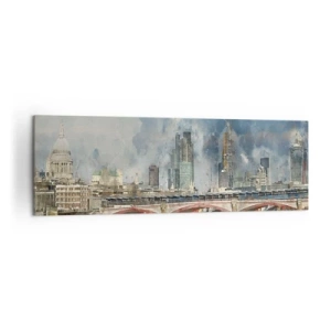 Tablou pe pânză - Londra în toată splendoarea ei - 160x50 cm