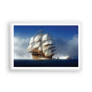 Poster în ramă albă - The great glory! - 91x61 cm