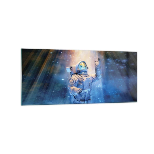 Tablou pe sticlă - În cele din urmă am ajuns - 120x50 cm