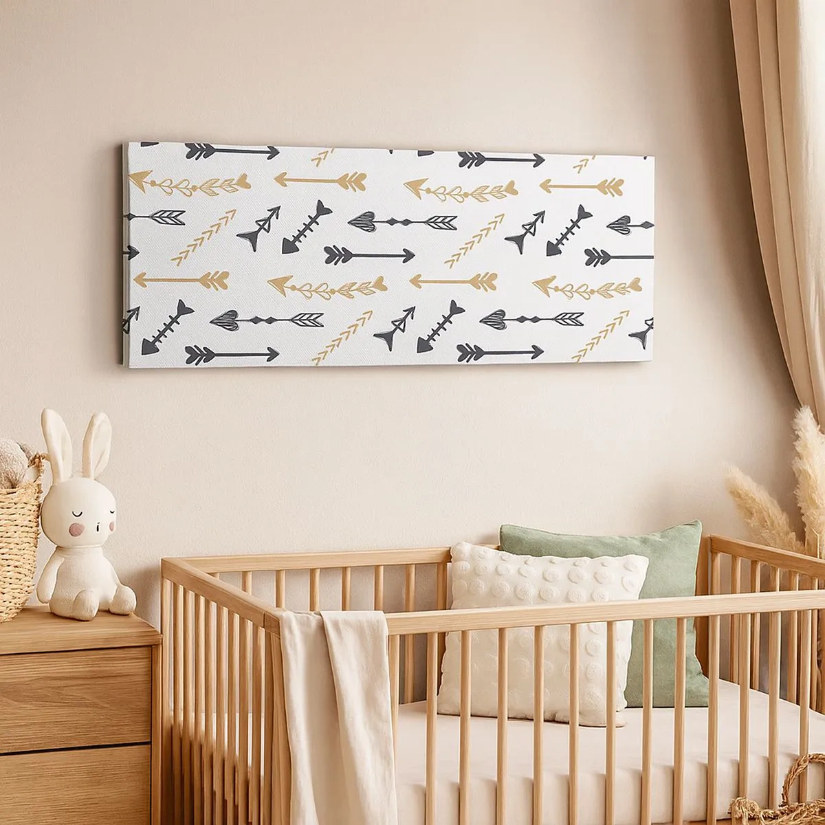 Tablou pe pânză - Visul arcașului - 100x40 cm