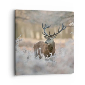 Tablou pe pânză - O dimineață răcoroasă - 40x40 cm