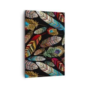 Tablou pe pânză - Carnavalul păsărilor - 80x120 cm