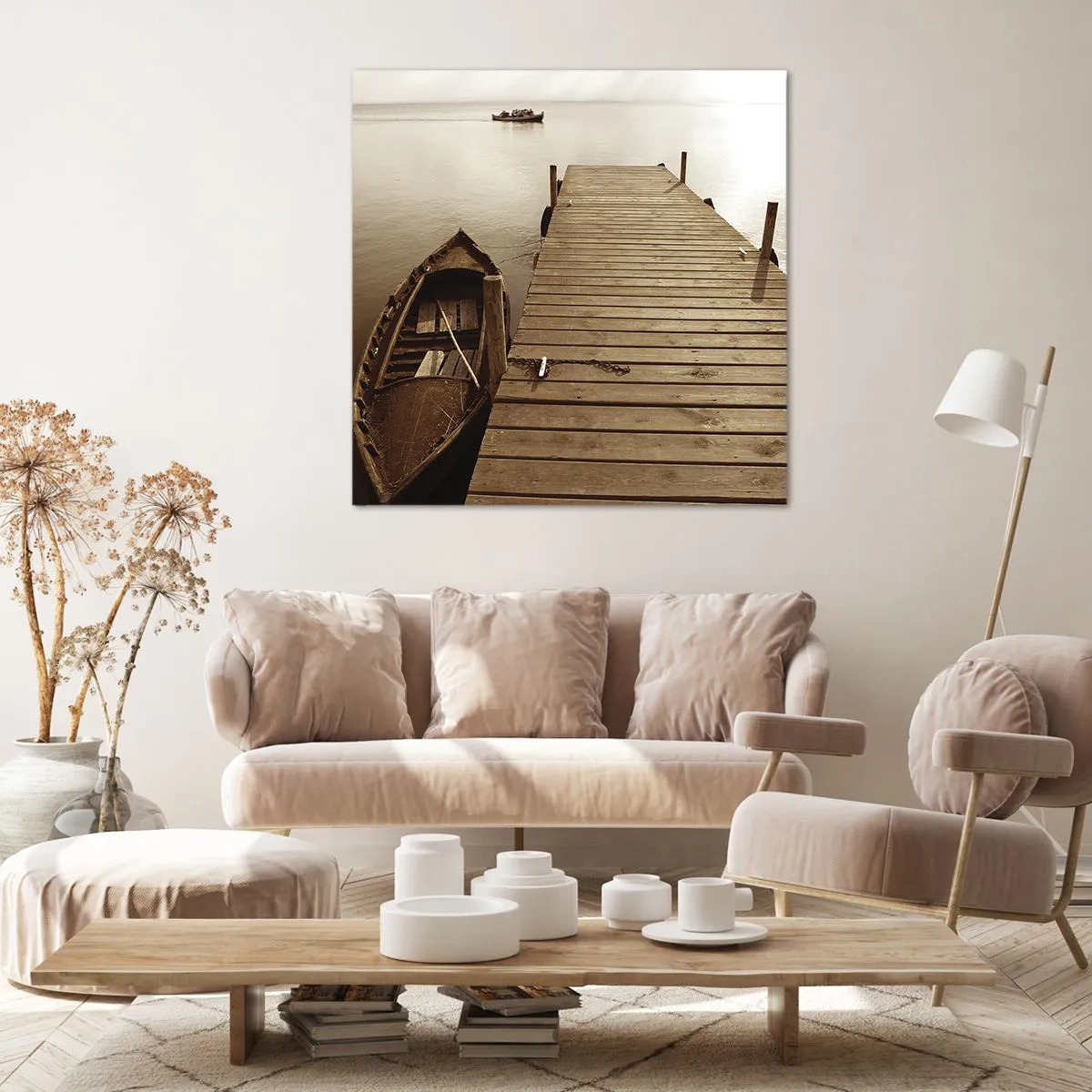 Tablou pe pânză - Marea pace - 60x60 cm