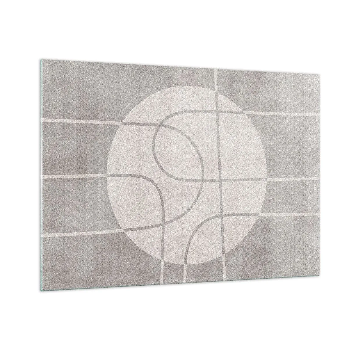Tablou pe sticlă - Circular și drept înainte - 100x70 cm