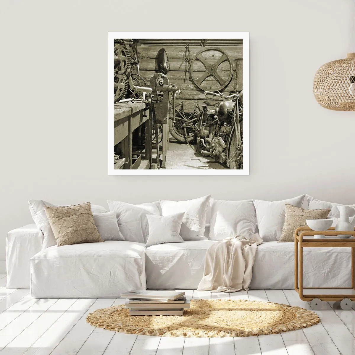 Poster - În șopronul unchiului Vlad - 50x50 cm