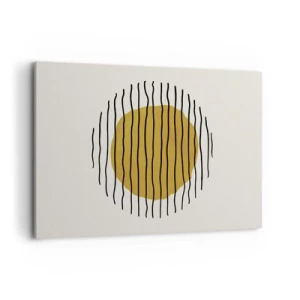 Tablou pe pânză - Abstracție tremurândă de căldură - 120x80 cm