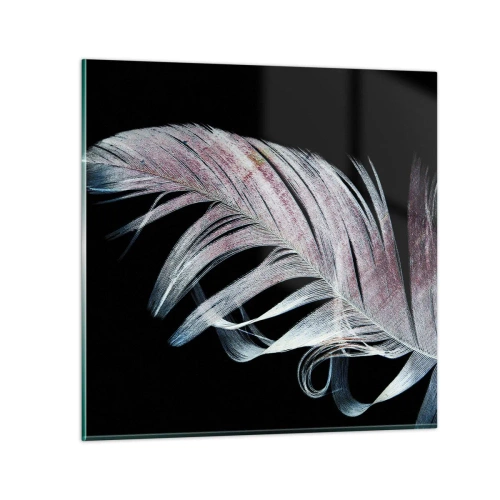 Tablou pe sticlă - Gândește-te la atingere - 30x30 cm