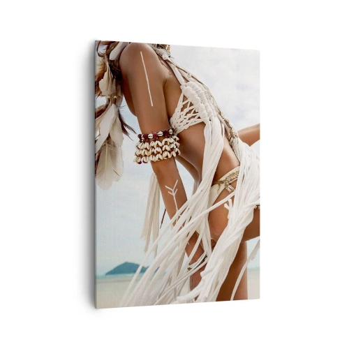 Tablou pe pânză - Preoteasa Soarelui - 70x100 cm