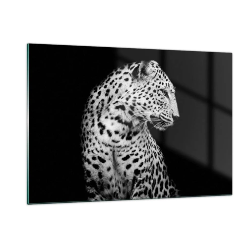 Tablou pe sticlă - Profilul drept perfect! - 120x80 cm