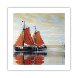 Poster - Hei, marinarule, navighează... - 40x40 cm