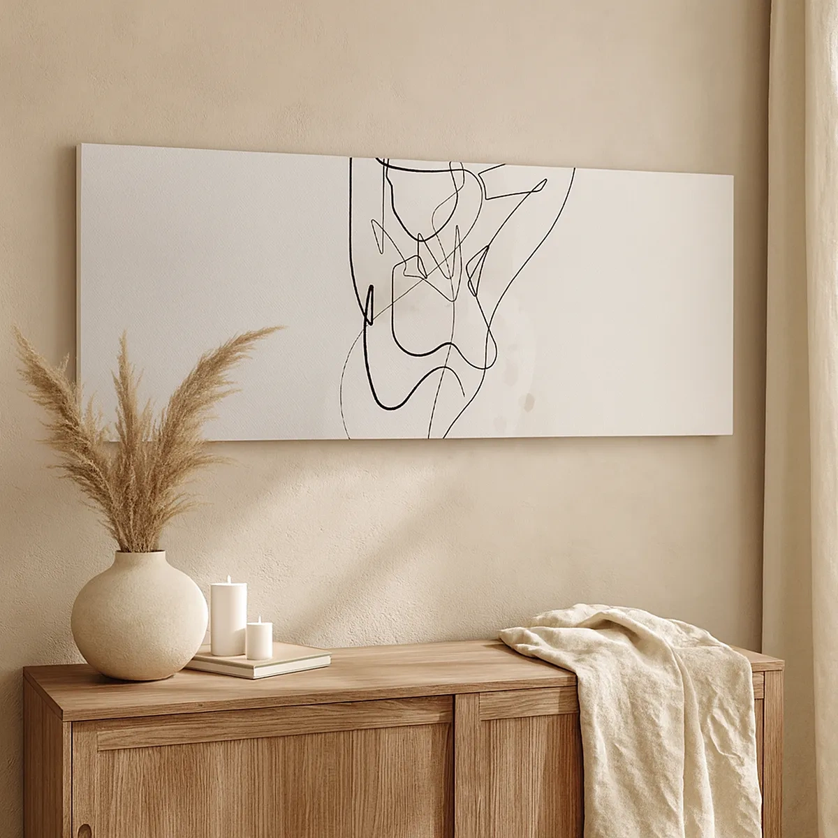 Tablou pe pânză - Arta seducției - 30x30 cm