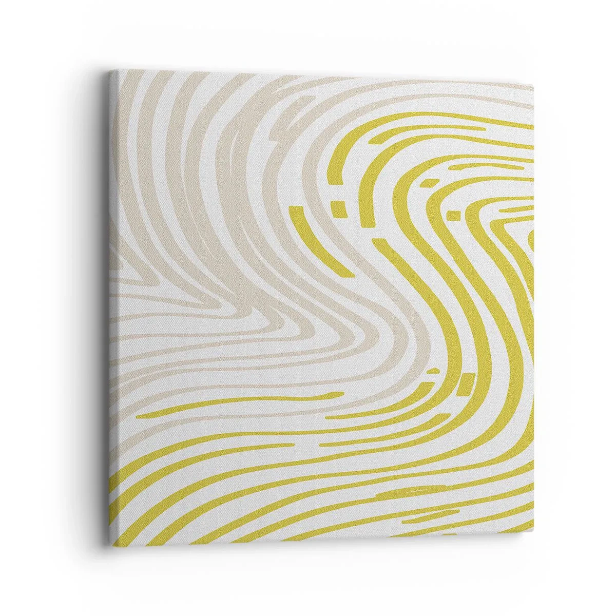 Tablou pe pânză - Compoziție cu cambrare ușoară - 30x30 cm