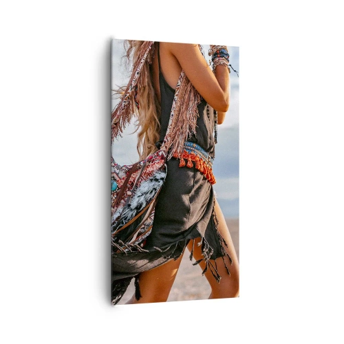 Tablou pe pânză - Iubita șamanului - 65x120 cm