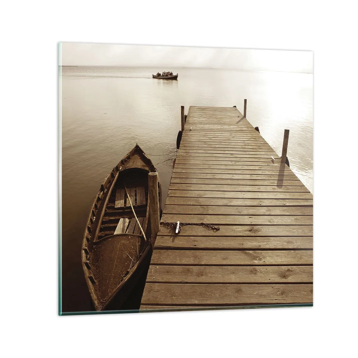 Tablou pe sticlă - Marea pace - 50x50 cm