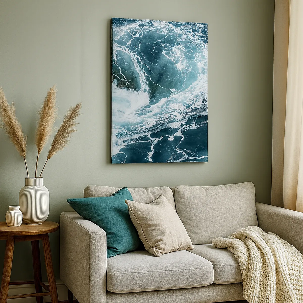 Tablou pe pânză - Poarta spre interiorul Pământului - 50x70 cm