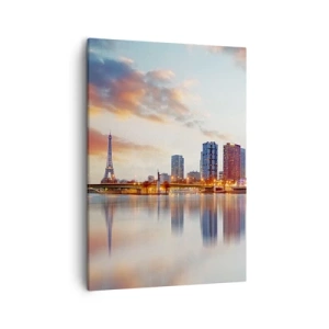 Tablou pe pânză - Calmul monumental al Parisului - 50x70 cm