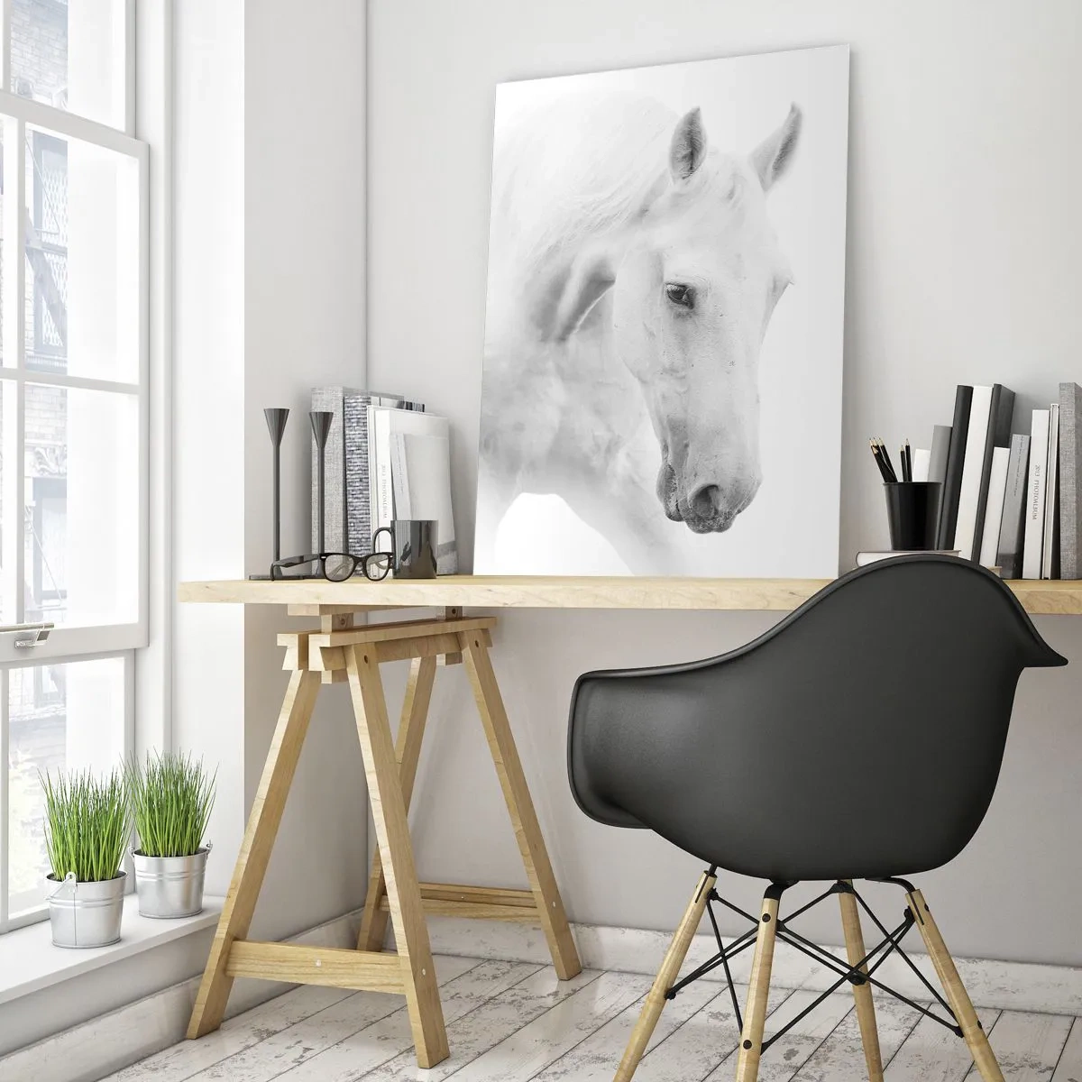 Tablou pe sticlă - Este aceasta o prietenie...? - 70x100 cm
