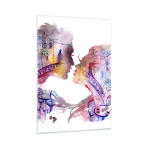 Tablou pe sticlă - Podul secret al suspinelor - 50x70 cm