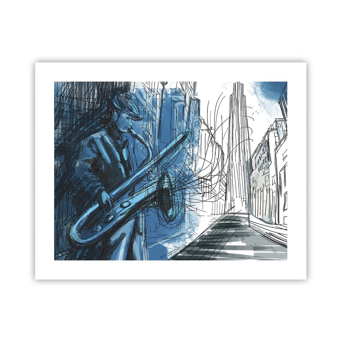 Poster - Rapsodie urbană - 50x40 cm