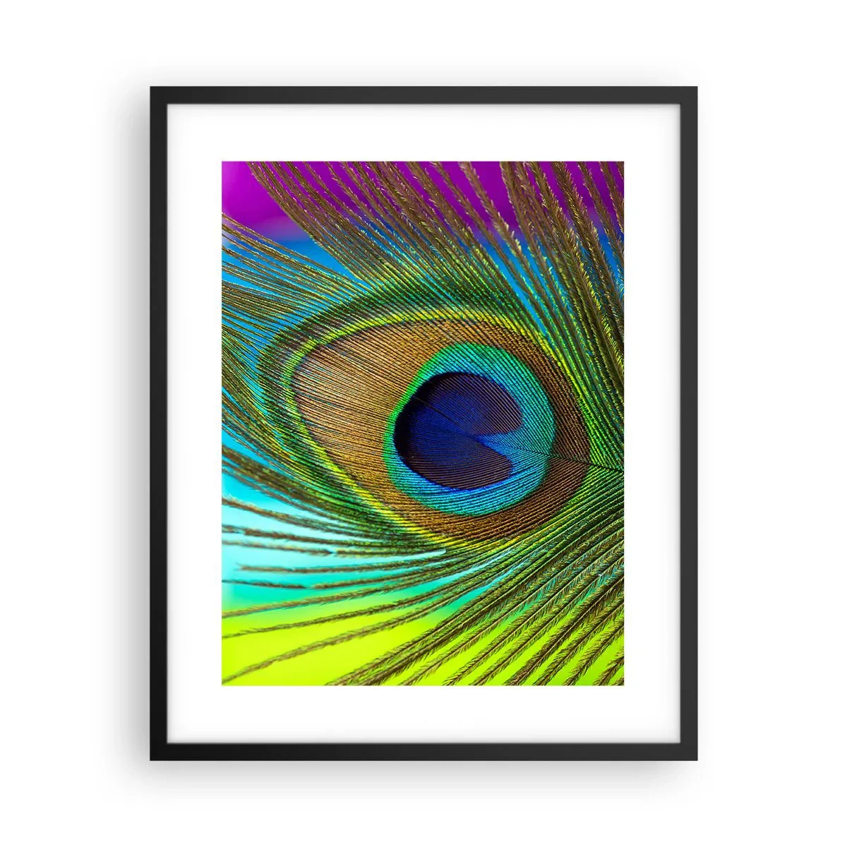 Poster în ramă neagră - Ochi în ochi - 40x50 cm