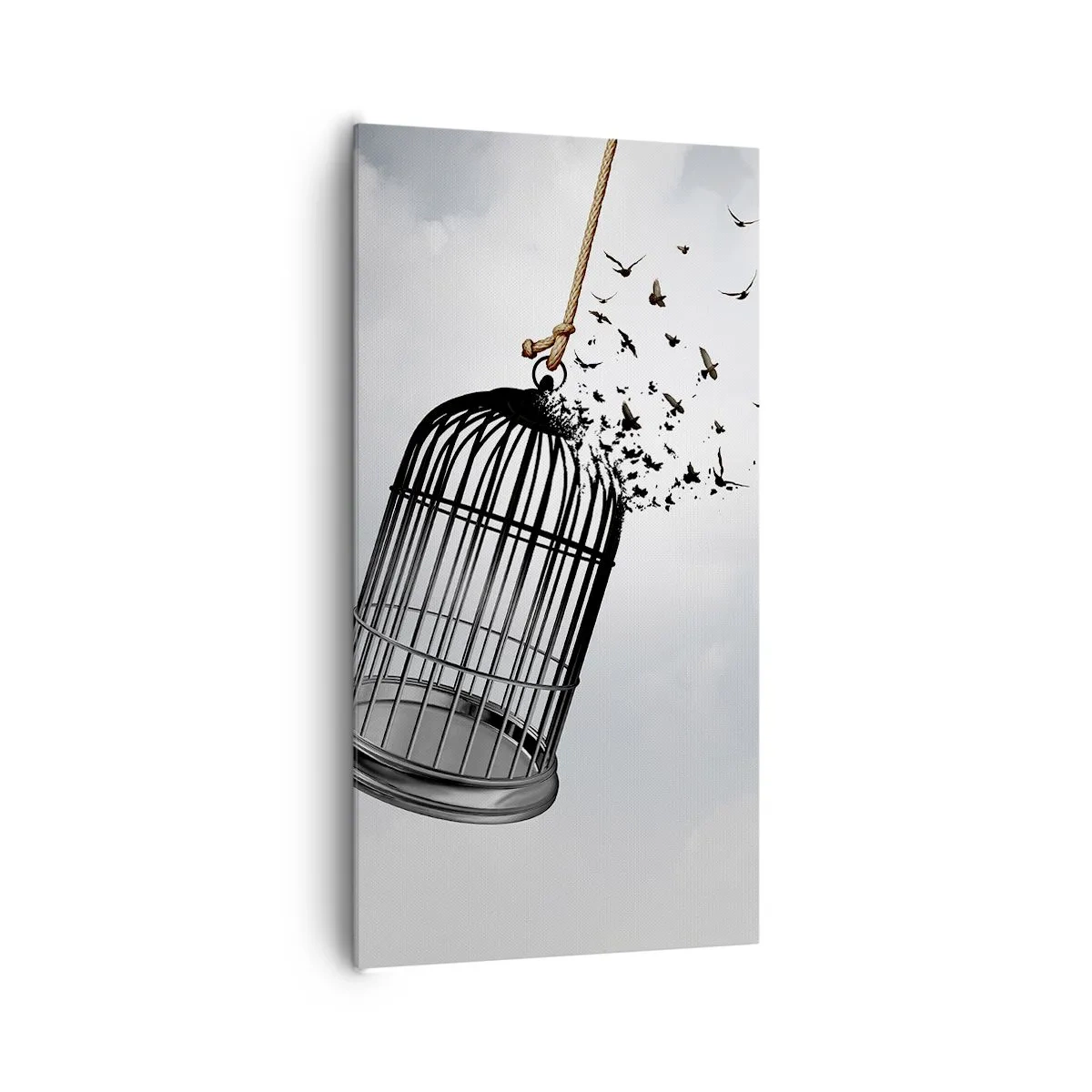 Tablou pe pânză - Credință...Speranță...Libertate! - 65x120 cm