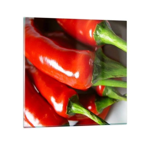 Tablou pe sticlă - Suculent, strălucitor, neted - 30x30 cm
