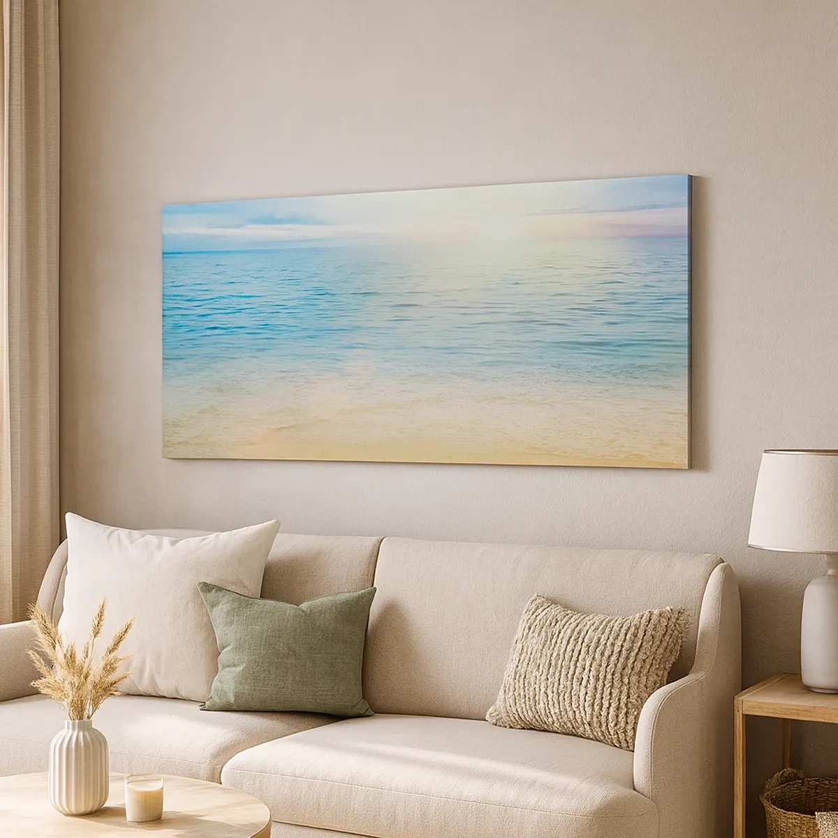 Tablou pe pânză - Marele albastru - 30x30 cm