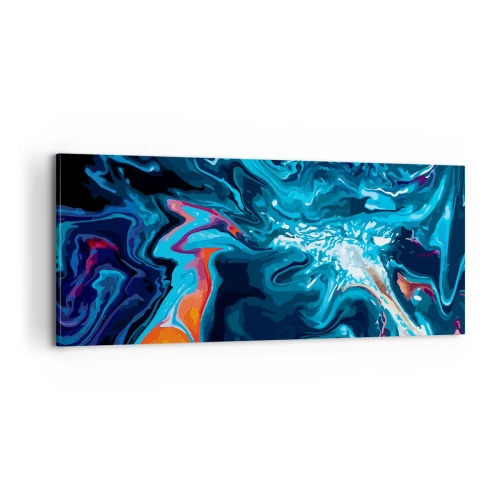 Tablou pe pânză - Călătorie spre centrul cerului - 100x40 cm