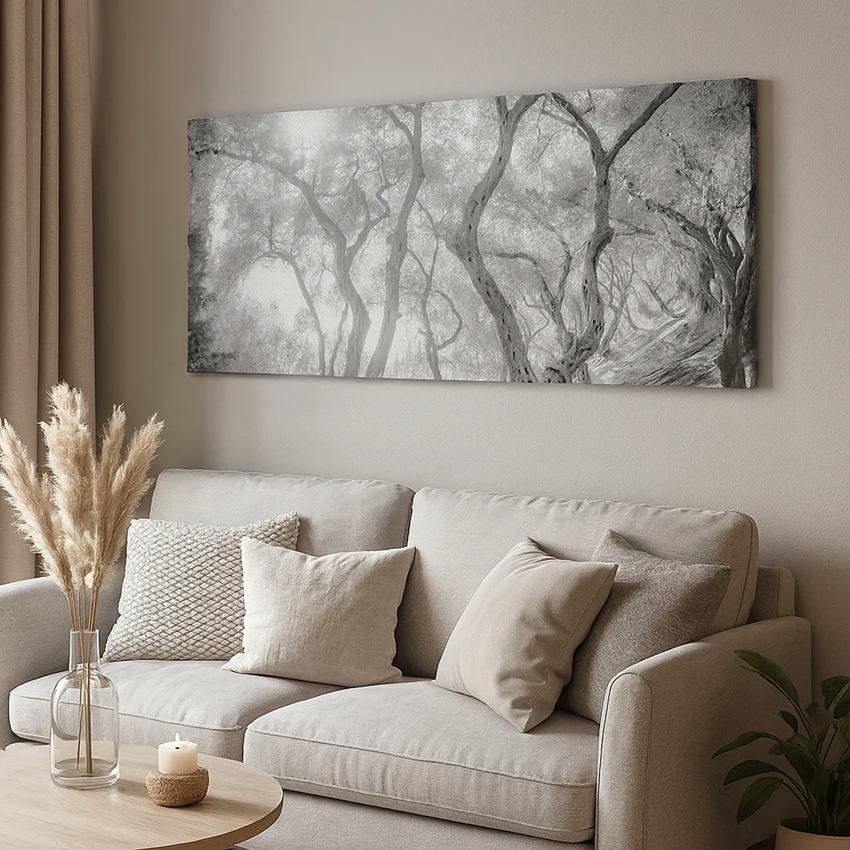 Tablou pe pânză - Într-o livadă de măslini - 30x30 cm