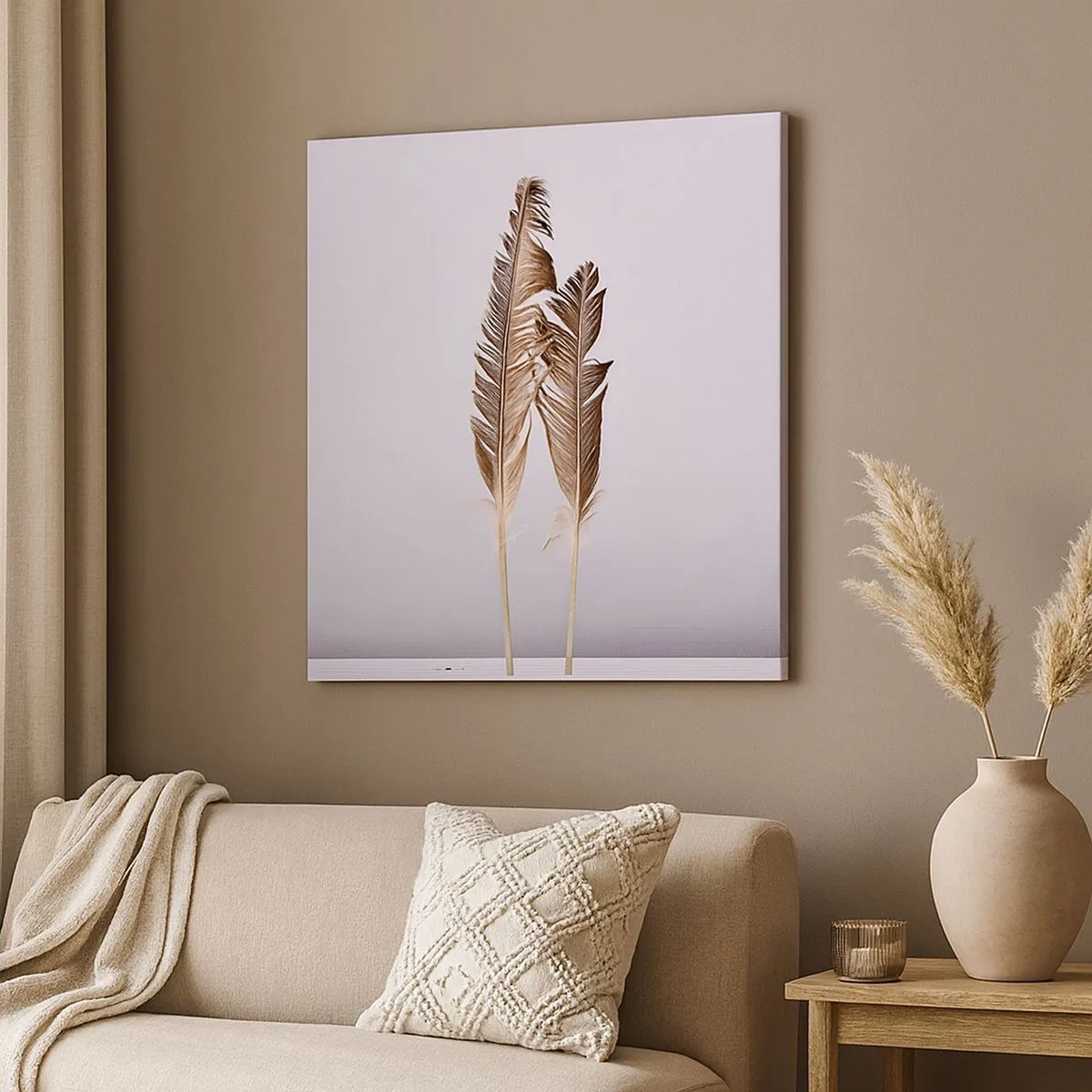 Tablou pe pânză - Împotriva neantului - 30x30 cm