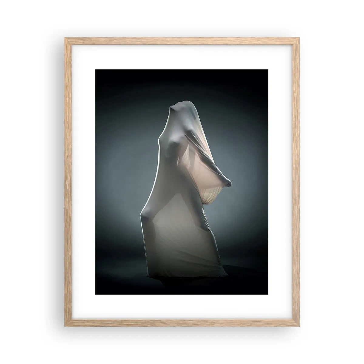 Poster în ramă de stejar deschis - Dorințe ascunse - 40x50 cm