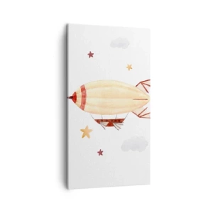 Tablou pe pânză - Aeronava - 45x80 cm