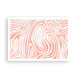 Poster - Într-un labirint de coral - 100x70 cm